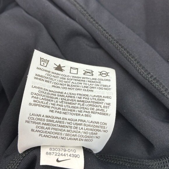 Nike Athletic Tank Top Womens Size M Black Dri-Fit Lightweight Activewear - Picture 8 of 8